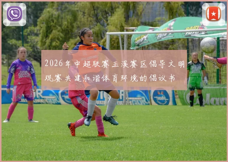 2026年中超联赛玉溪赛区倡导文明观赛共建和谐体育环境的倡议书