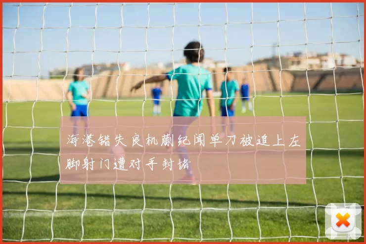 海港错失良机蒯纪闻单刀被追上左脚射门遭对手封堵
